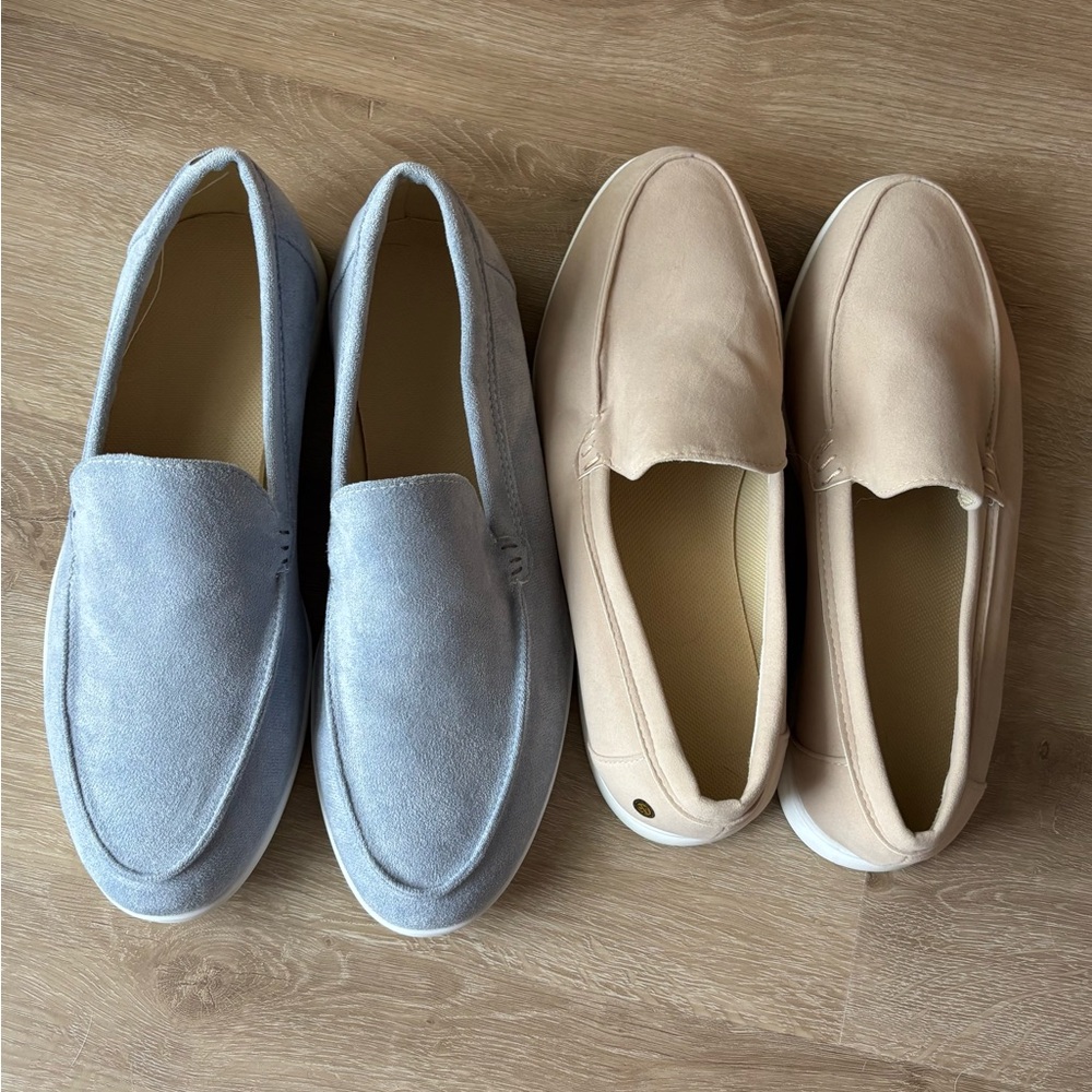 Old Money Suede Loafers Bundle (2) Size 11